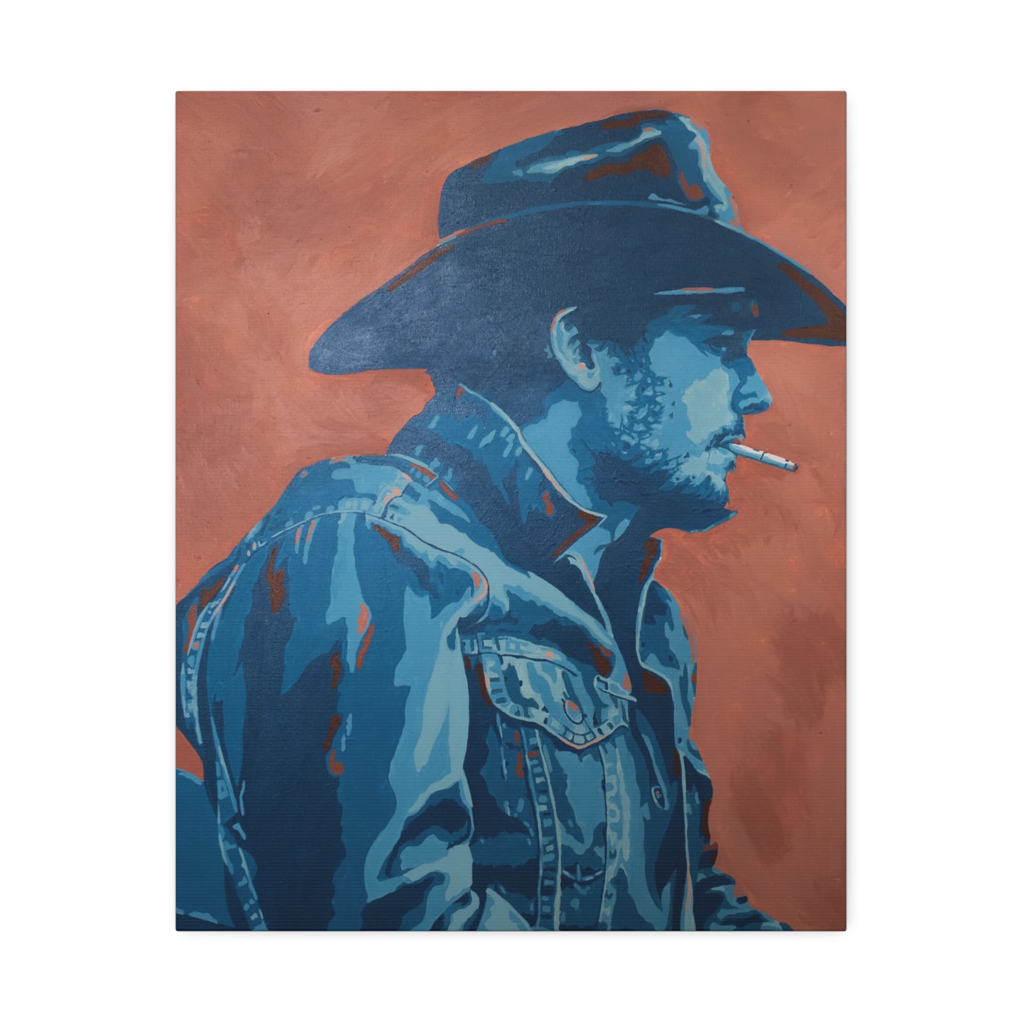 Archival print shown as a canvas mockup
